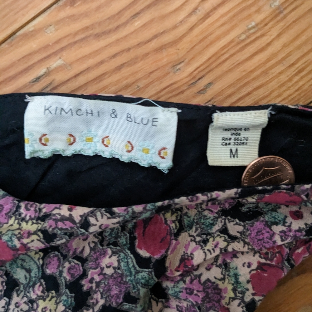 Kimchi & Blue X Urban Outfitters Floral Dress Size Medium - Picture 3 of 8
